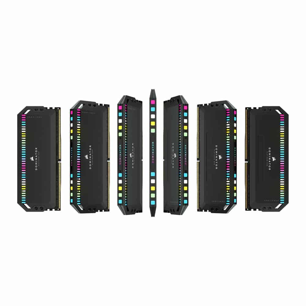 (image for) Corsair DOMINATOR Platinum RGB Black 64GB 6600MHz DDR5 Memory Kit